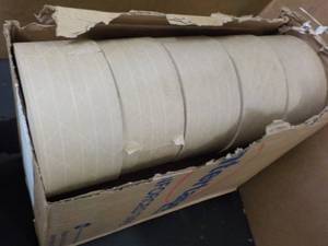 10 Rolls 3 x 450 ft Tan Reinforced...