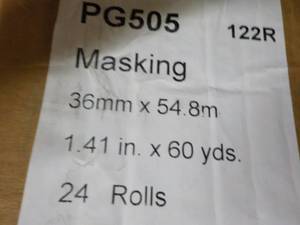 24 Rolls 14 x 60 yds Masking Tape...