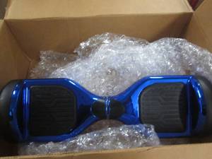 blue hover board untested as is no ...