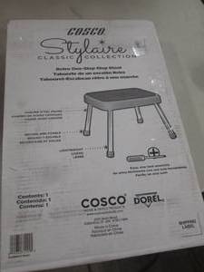 cosco stylair retro one step stool ...