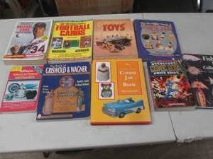 books for collecting football, base...