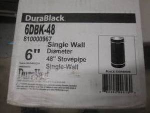 dura black single wall diameter 48 ...