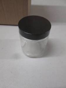 12-4oz jars with covers ...
