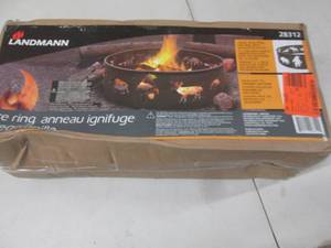 28 inch steel fire ring ...
