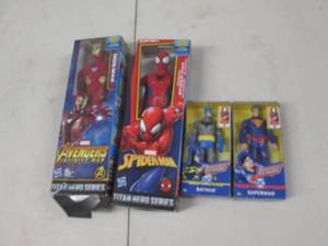 avengers, spiderman, batman and sup...