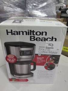 hamilton beach 12 cup coffee maker ...