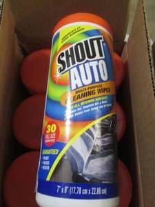 18 bottles of shout auto cleaning w...