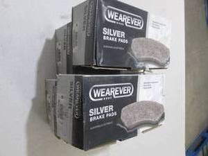 wearever silver break pads 4 sets p...