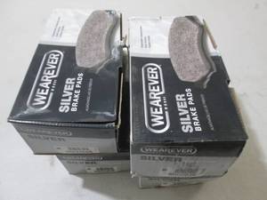 wearever silver break pads 4 sets p...