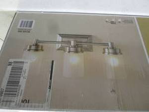 hampton bay 3-light vanity fixture ...