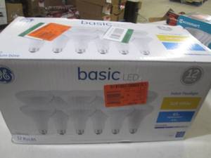 GE basic LED 12 pack indoor flood l...