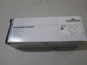 9 packages of mnamensschilder name ...