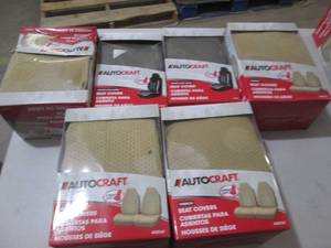 6 car seat covers...