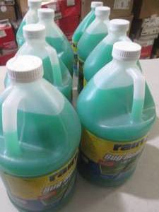 8-1 gallon bottles of rainx bug rem...