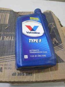 case of valvoline type f atf...