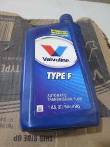 case of valvoline type f atf...