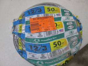 type uf-b 123 50ft electric wire ...