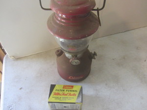 lot 415 image: Coleman Lantern, Funnel