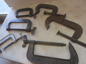 lot 436 image: C-Clamps