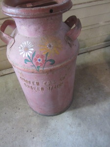 lot 452 image: Milk Can Shafer  Creamery