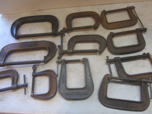 lot 467 image: C-Clamps