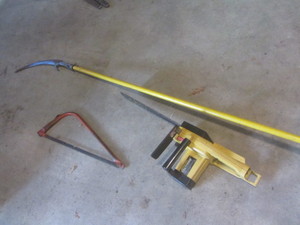 lot 490 image: Pole Saw, Chain Saw