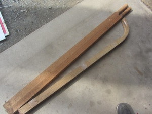 lot 503 image: Whlbarrow & Cultivator Handles