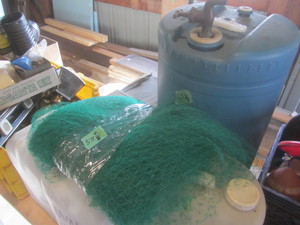 lot 571 image: Water Containers, Netting