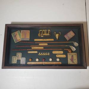 lot 141 image: Golfing Shadowbox