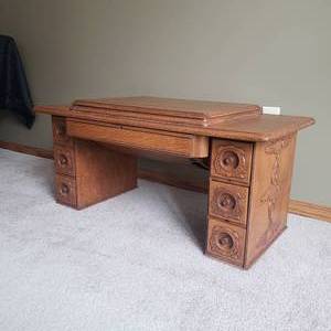 lot 80 image: Sewing Cabinet Upcycle