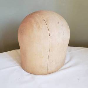 lot 72 image: Antique Millinery Hat Form
