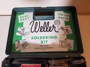 lot 237 image: Vintage Weller Soldering Kit