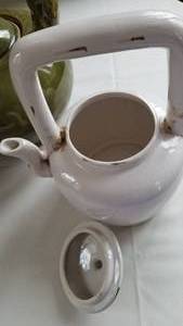 lot 212 image: Fancy Ceramic Tea Pot Collection of 5