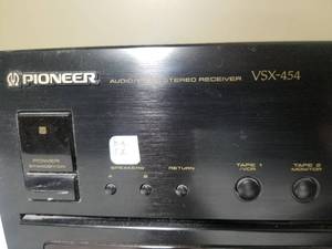 lot 246 image: Pioneer AudioVideo Stereo Receiver Model VSX-454