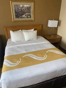 Room 106 Queen Bed, Couch With Twin Hide A Bed