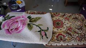 lot 49 image: 2 Handmade Rugs