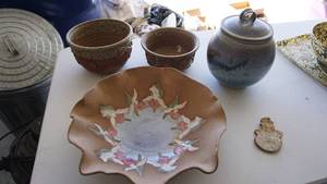 lot 56 image: StonewarePottery Bowls