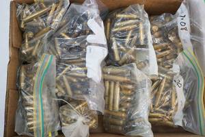 lot 26 image: Rifle casings