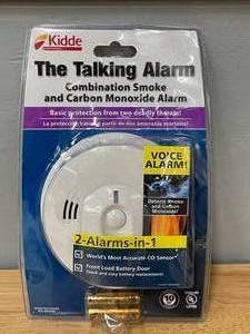 lot 59 image: Kiddie Talking Smoke Detector and Carbon Monoxide Combination Alarm