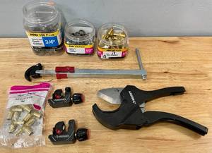 lot 68 image: Lot of Various Plumbing Tools and Supplies