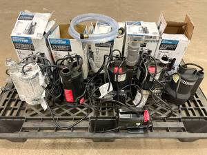 lot 88 image: Lot of 6 Used Water Removal Utility Pumps