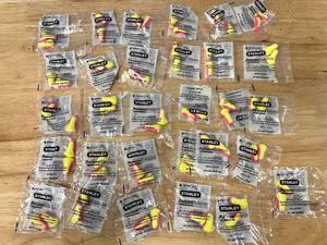 lot 92 image: 30 pack Stanley High Visibility Low Pressure Foam Ear Plugs
