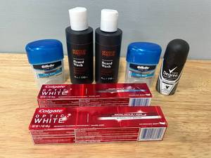 lot 97 image: Lot of Mens Gillette Deodorant Colgate Toothpaste & More
