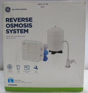 lot 810 image: GE Under Sink Reverse Osmosis Water Filtration System