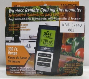 lot 883 image: Maverick Wireless Grill Thermometer for Remote Cooking