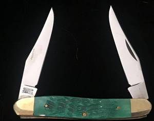 lot 35 image: Frost Cutlery Knife - Muskrat with Genuine Jigged Bone Handle