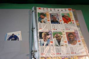 lot 128 image: NFL Pro Set, AW Sports, Pacific Collection Collectors Cards (and More)