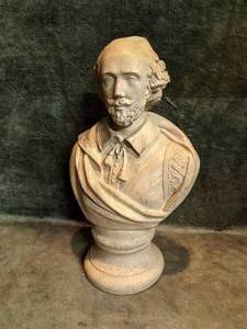 lot 138 image: William Shakespeare Resin Bust
