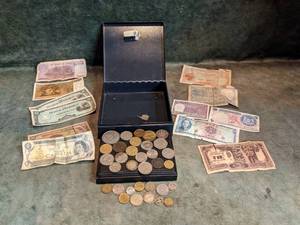 lot 56 image: Foreign Coins & Currency