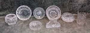 lot 141 image: Selection of Cut & Lead Glass Items